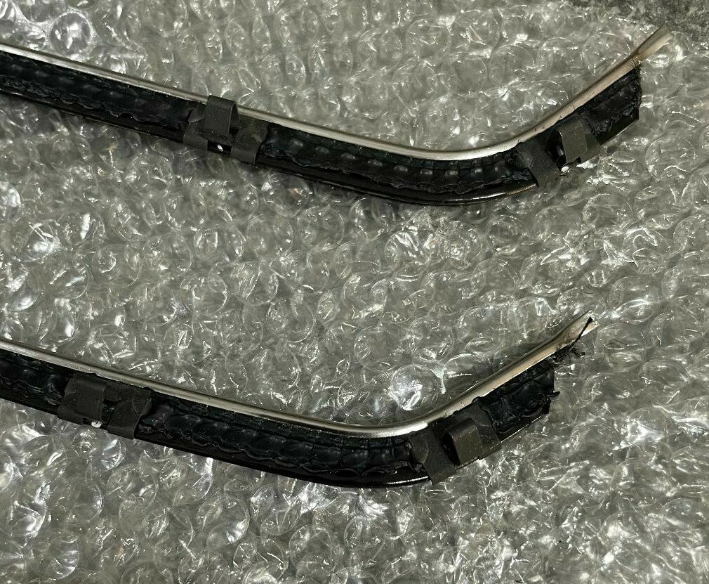 1956 Ford 2-Door Pickup Truck Door Window Felt Fuzzies Rubber Seal 4 Pc Kit2